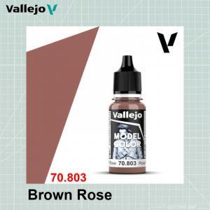 צבע ורד חום