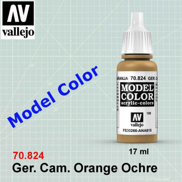 VALLEJO 70824 German Camouflage Orange Ocher