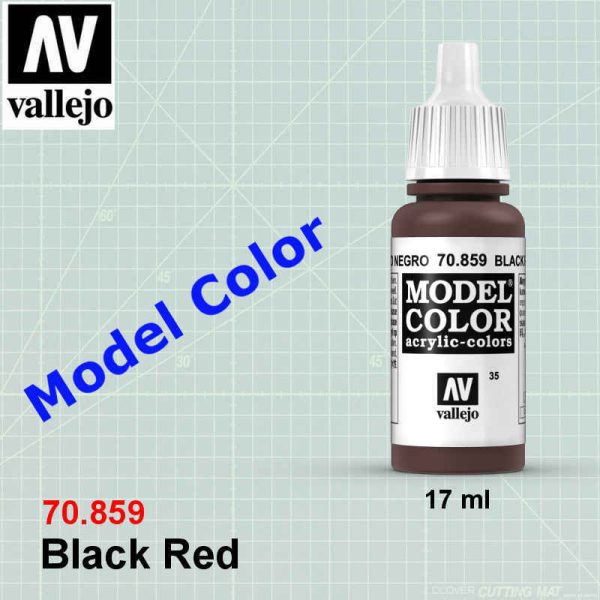 VALLEJO 70859 Black Red