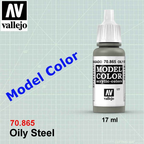 VALLEJO 70865 Oily Steel