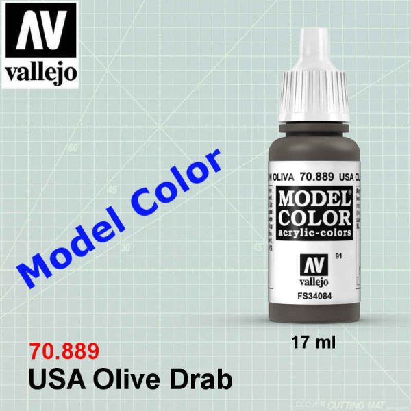 VALLEJO 70889 USA Olive Drab