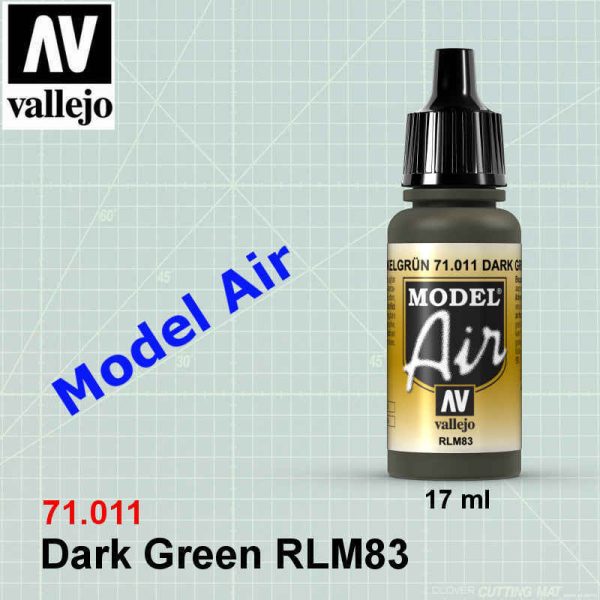 VALLEJO 71011 Dark Green RLM83
