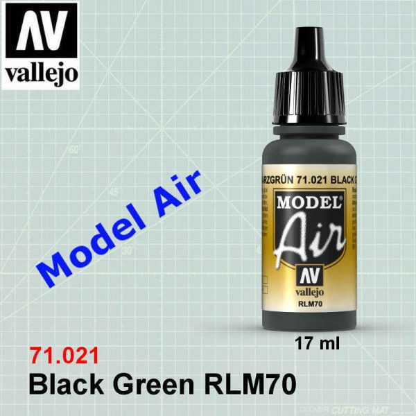 VALLEJO 71021 Black Green RLM70