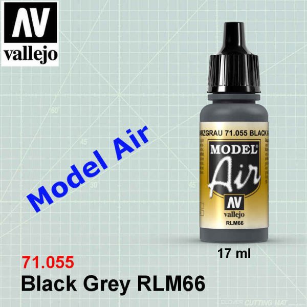 VALLEJO 71055 Black Grey RLM66