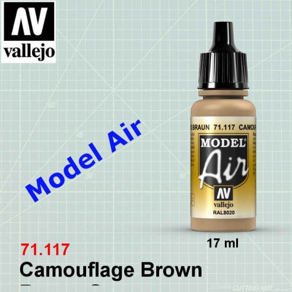 VALLEJO 71117 Camouflage Brown