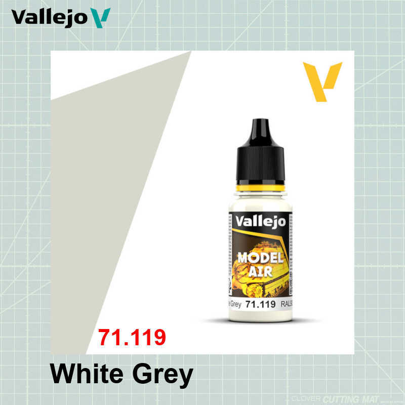 Model Air White Grey RAL9002