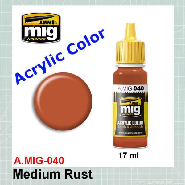 AMMO Mig 0040 Medium Rust