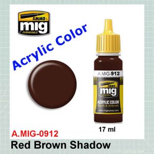 AMMO Mig 0912 Red Brown Shadow