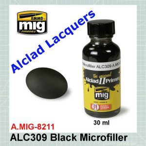 AMMO Mig 8211 Black Microfiller