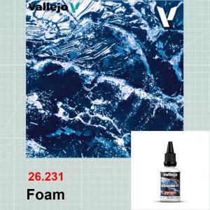 קצף גלים לדיורמה