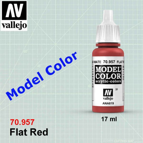 VALLEJO 70957 Flat Red