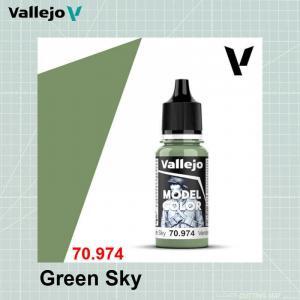 צבע שמים ירוקים