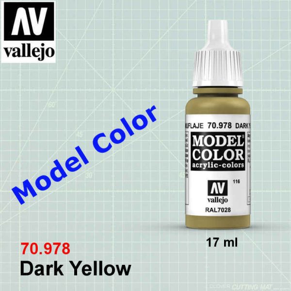 VALLEJO 70978 Dark Yellow
