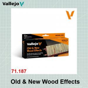 Model Air Old and New Wood Effects