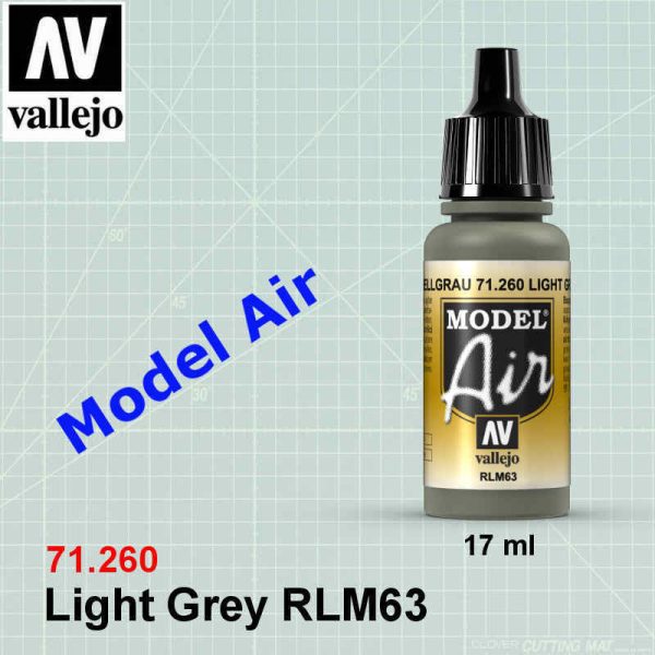 VALLEJO 71260 Light Grey RLM63