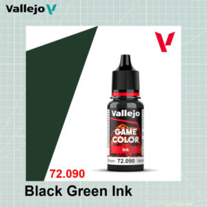 Game Color Black Green Ink