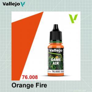 צבע כתום אש