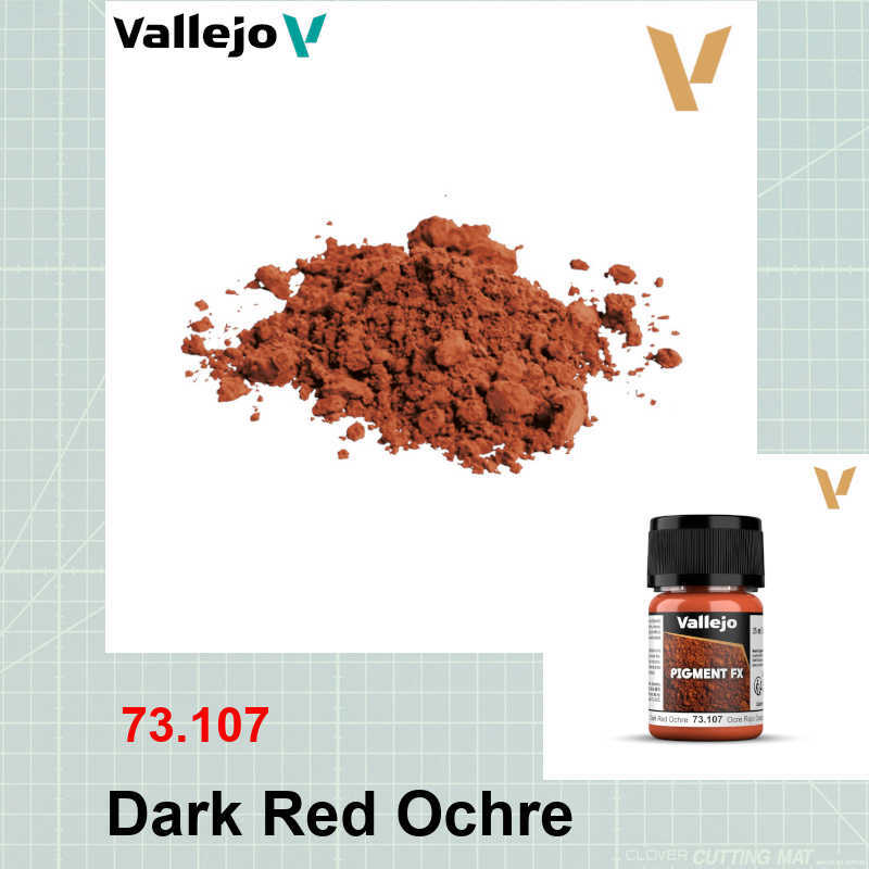 פיגמנט אוכרה אדום