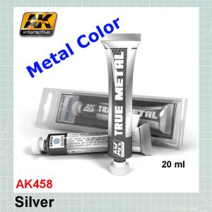 AKI 458 True Metal Silver