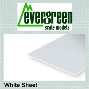 Evergreen white sheet