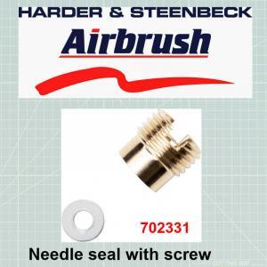 בורג ואטם למחט