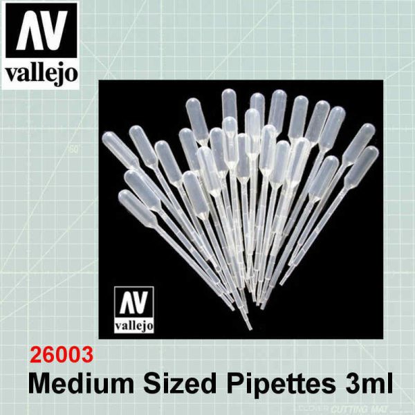 Vallejo 26003 Medium Sized Pipettes 3ml