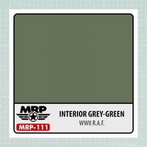Lacquer Paint Interior Grey Green