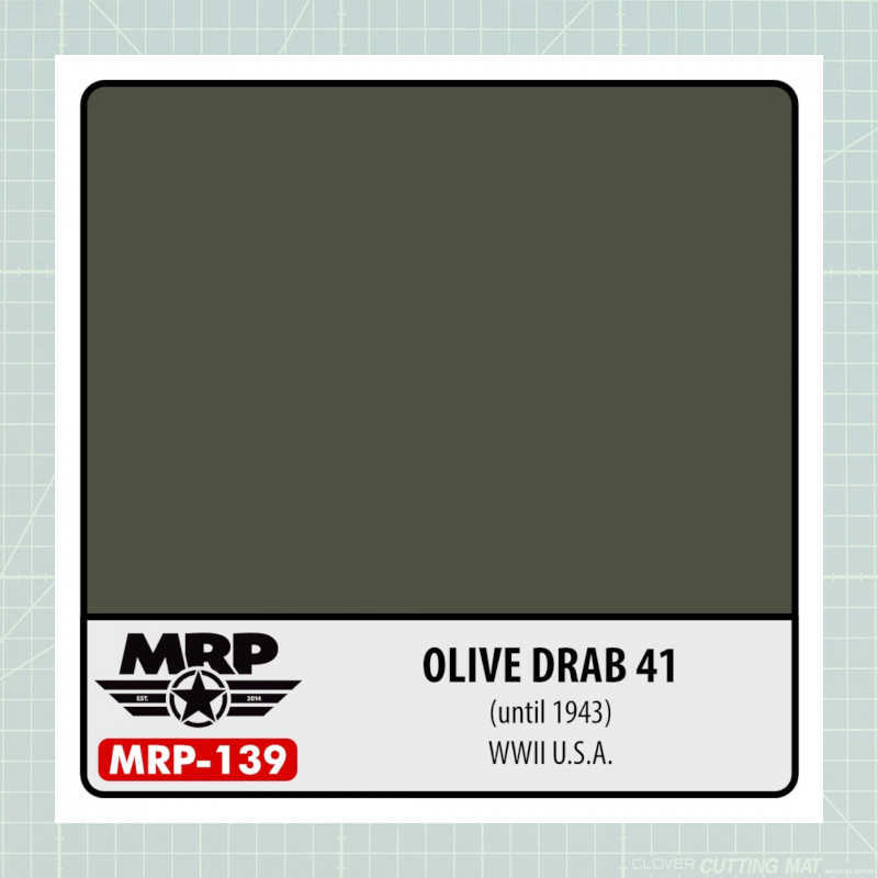 Lacquer Paint Olive Drab 41