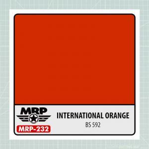 Lacquer Paint International Orange BS592