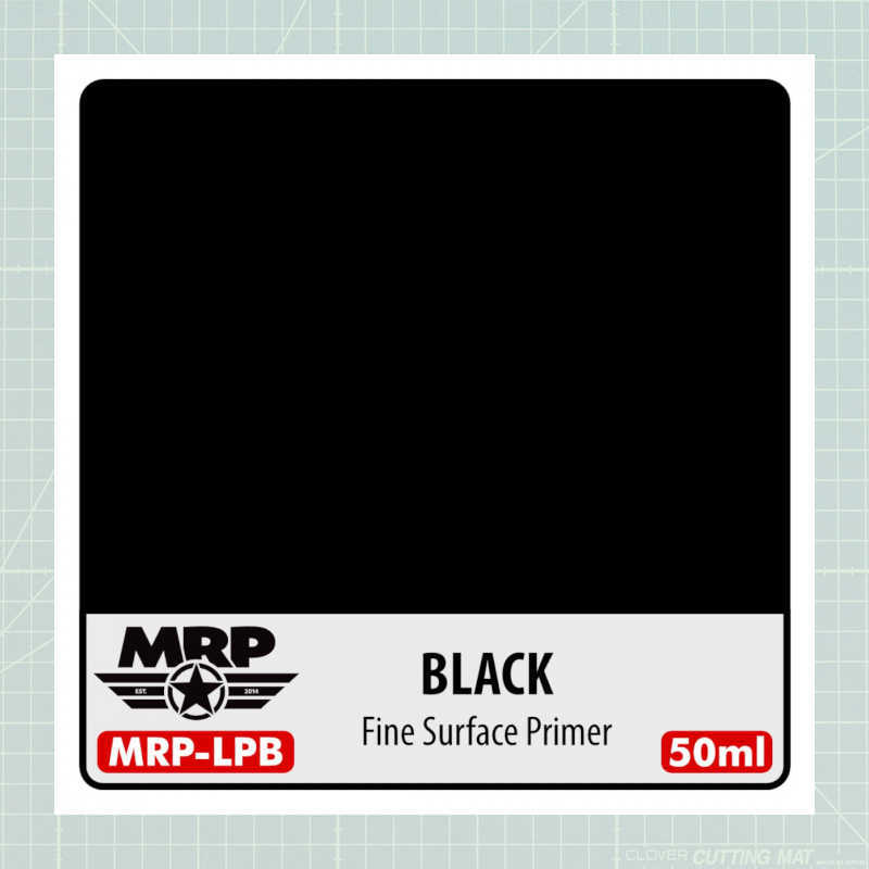 Lacquer Fine Surface Primer - Black