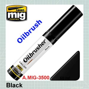 Black Oilbrusher AMMO MIG-3500