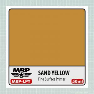 Lacquer Fine Surface Primer Sand Yellow