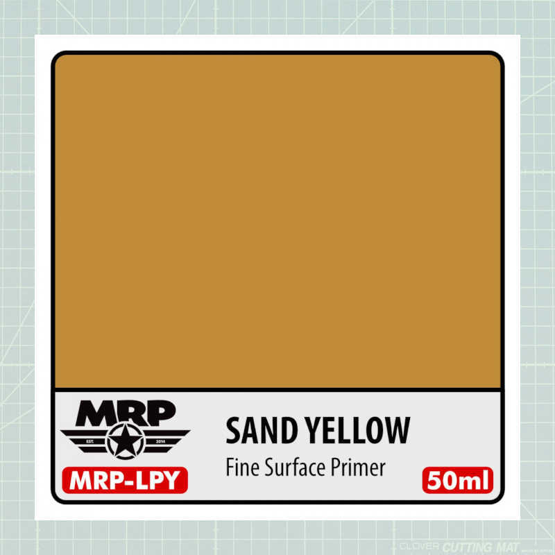 Lacquer Fine Surface Primer Sand Yellow