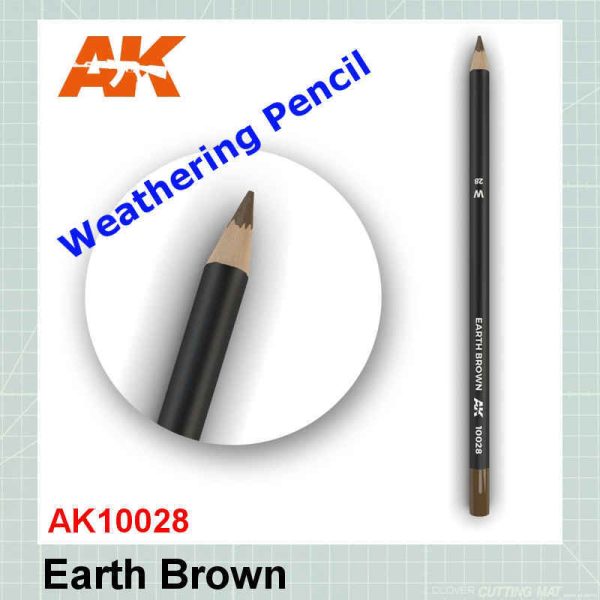 Earth Brown Weathering Pencil