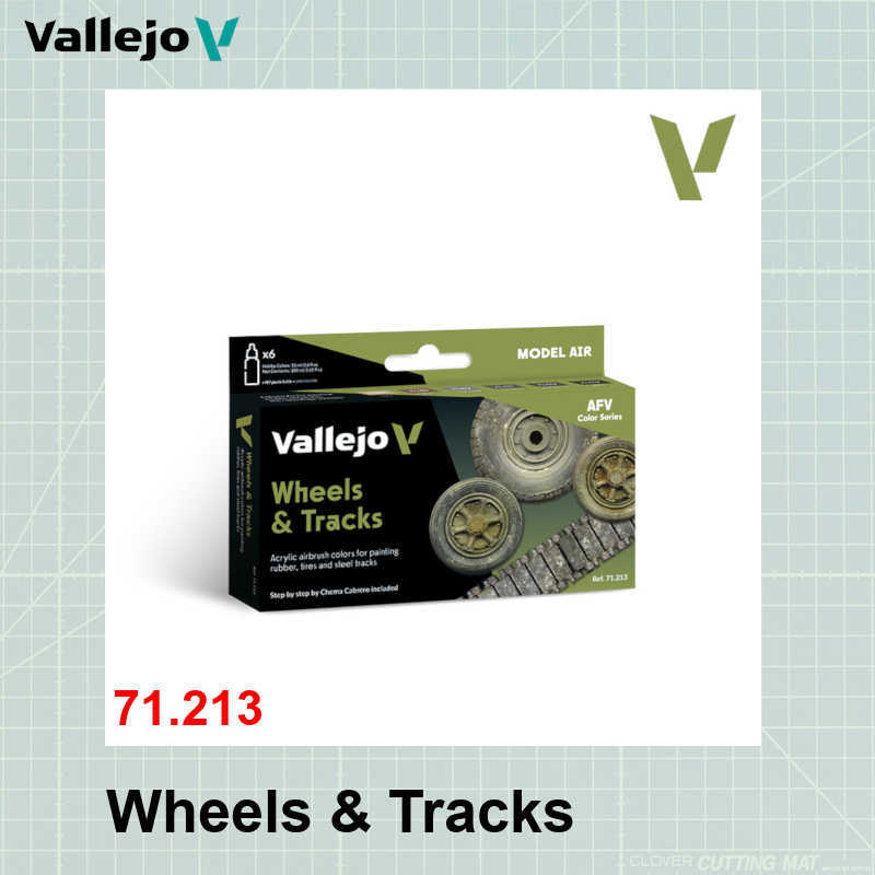 Model Air Wheels & Tracks set