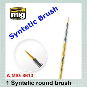 Syntetic round brush # AMIG-8613