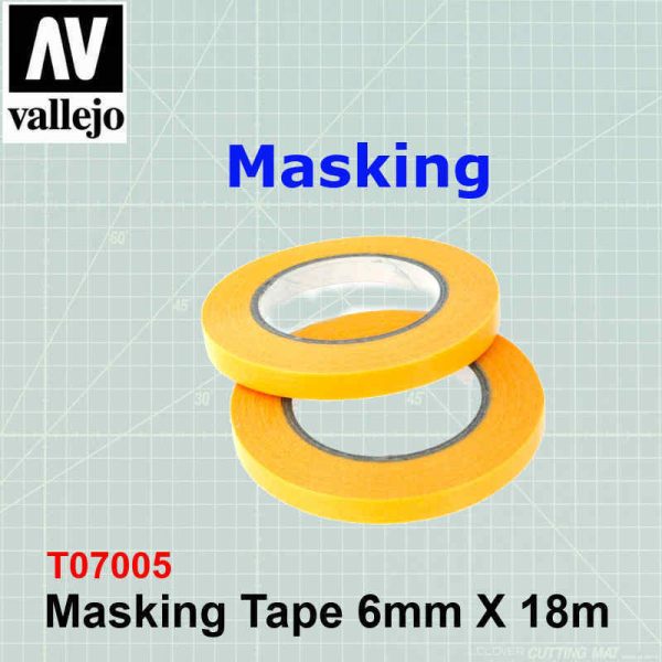 Masking Tape 6mm x 18m PMA2006