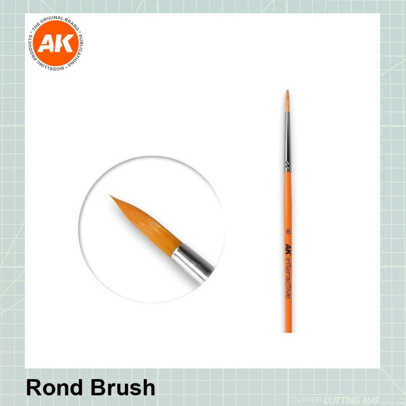 Synthetic Round Brush 5/0