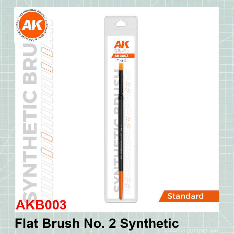 מכחול שטוח גודל 4