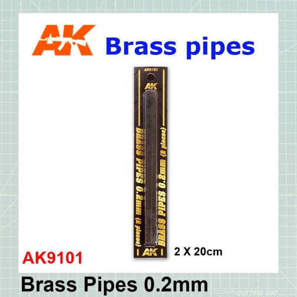 Brass tube 0.2 mm AK-9101