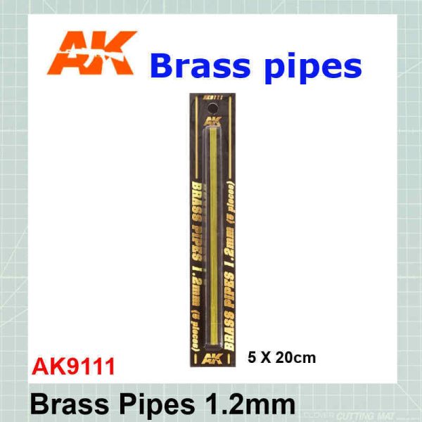 Brass tube 1.1 mm AK-9110