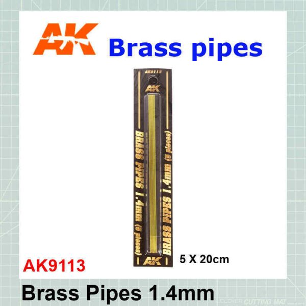 Brass tube 1.4 mm AK-9113