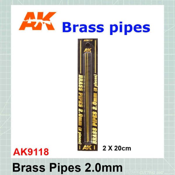 Brass tube 2.0 mm AK-9118