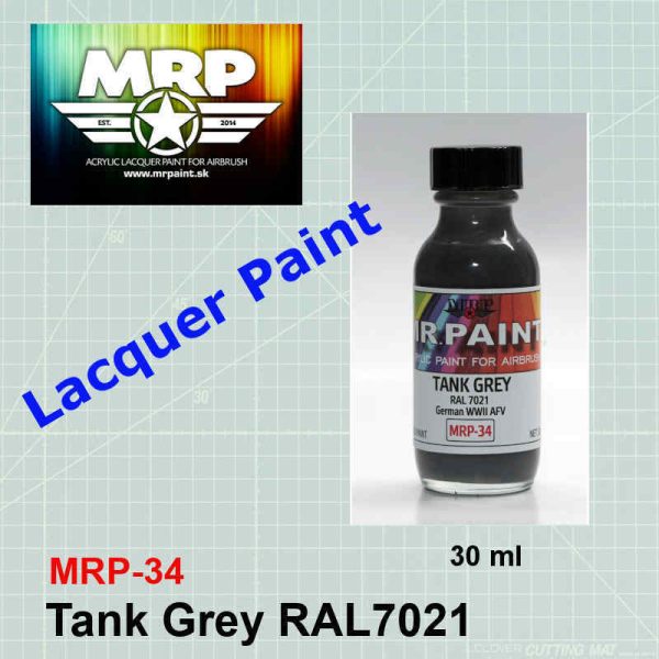 Tank Grey RAL7021 MRP-034