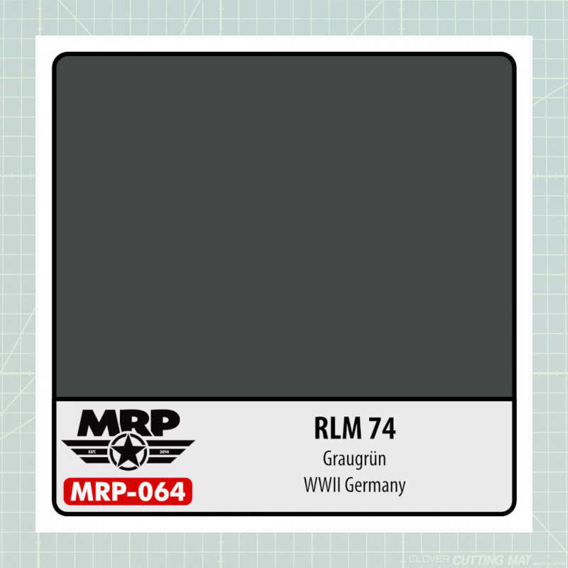 Lacquer Paint Graugreen RLM74