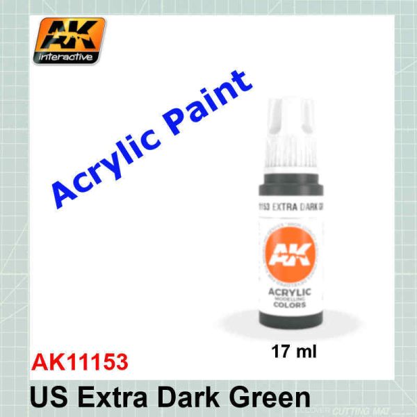 US Extra Dark Green - Standard AK11153