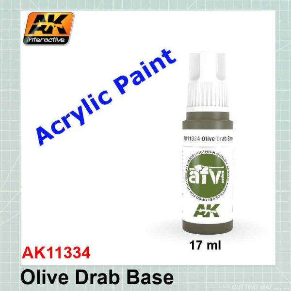 Olive Drab Base - AFV AK11334