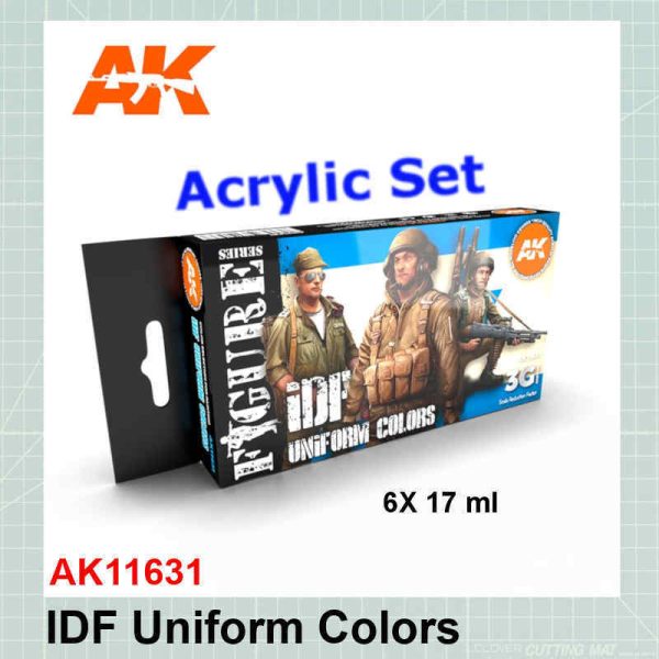 IDF Uniform Colors Set AK11631
