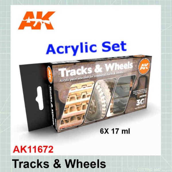 Tracks and Wheels Set AK11672