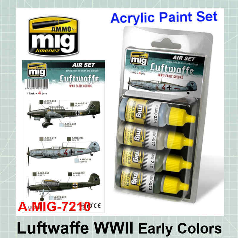 Luftwaffe WWII Early Colors AMIG-7210